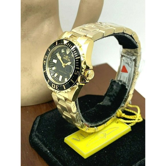 Invicta Women\'s Gold and Black Dive Watch main image 8